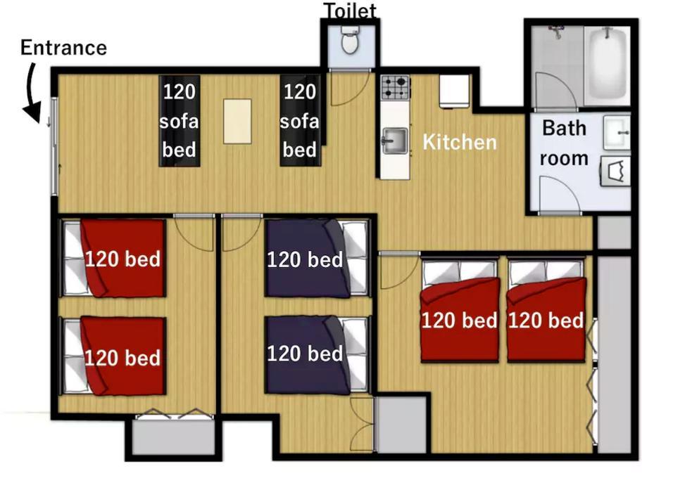 Sakuragawa House Lejlighed Osaka Eksteriør billede